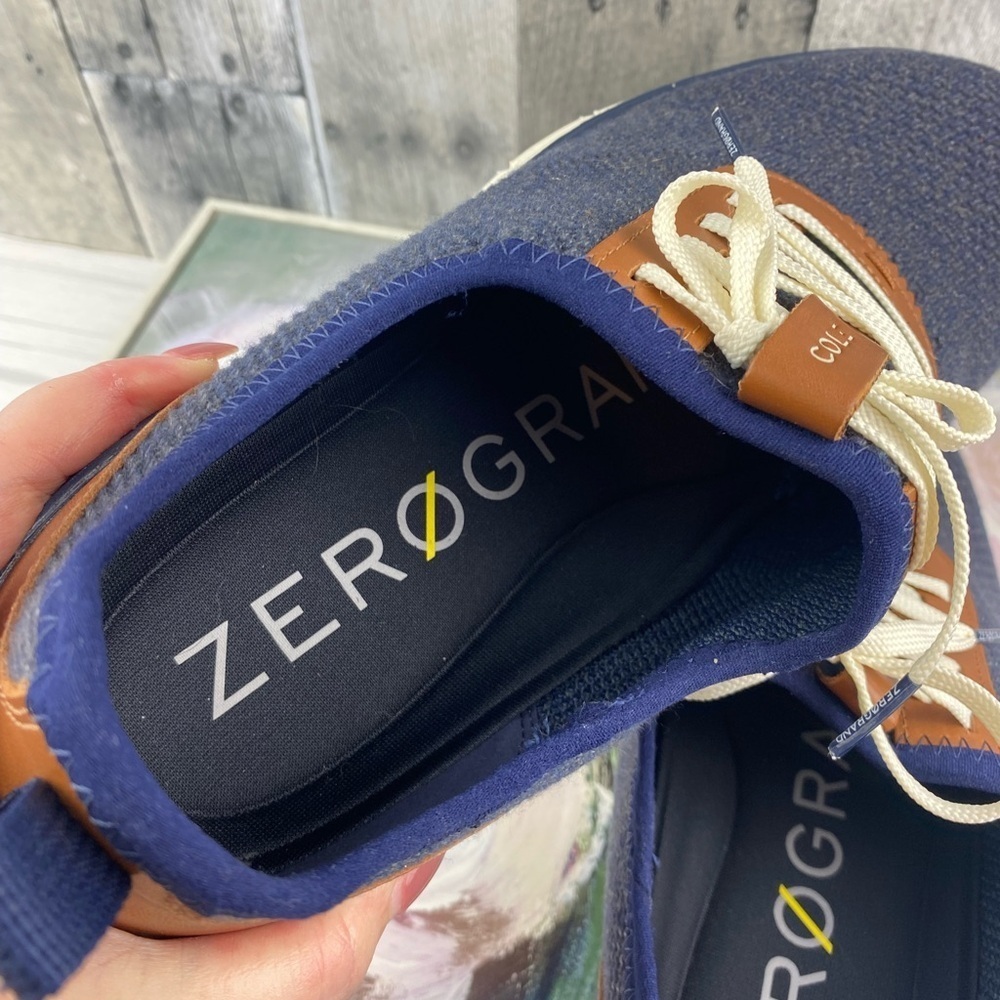 Men's Generation ZERØGRAND Sneakers in NAVY BLUE STITCHLITE Size 11.5. New! - Picture 6 of 16